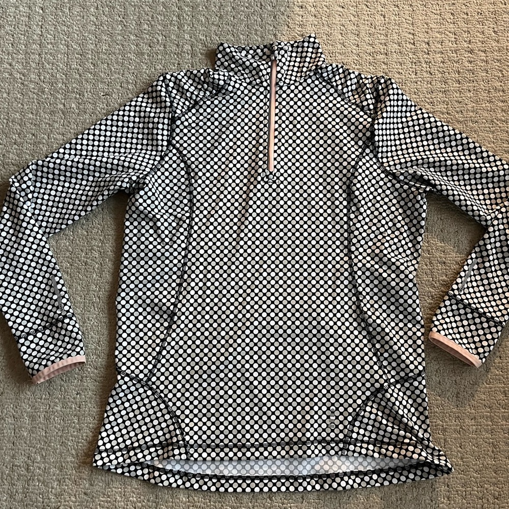 Lands End 1/4 Zip pullover  top